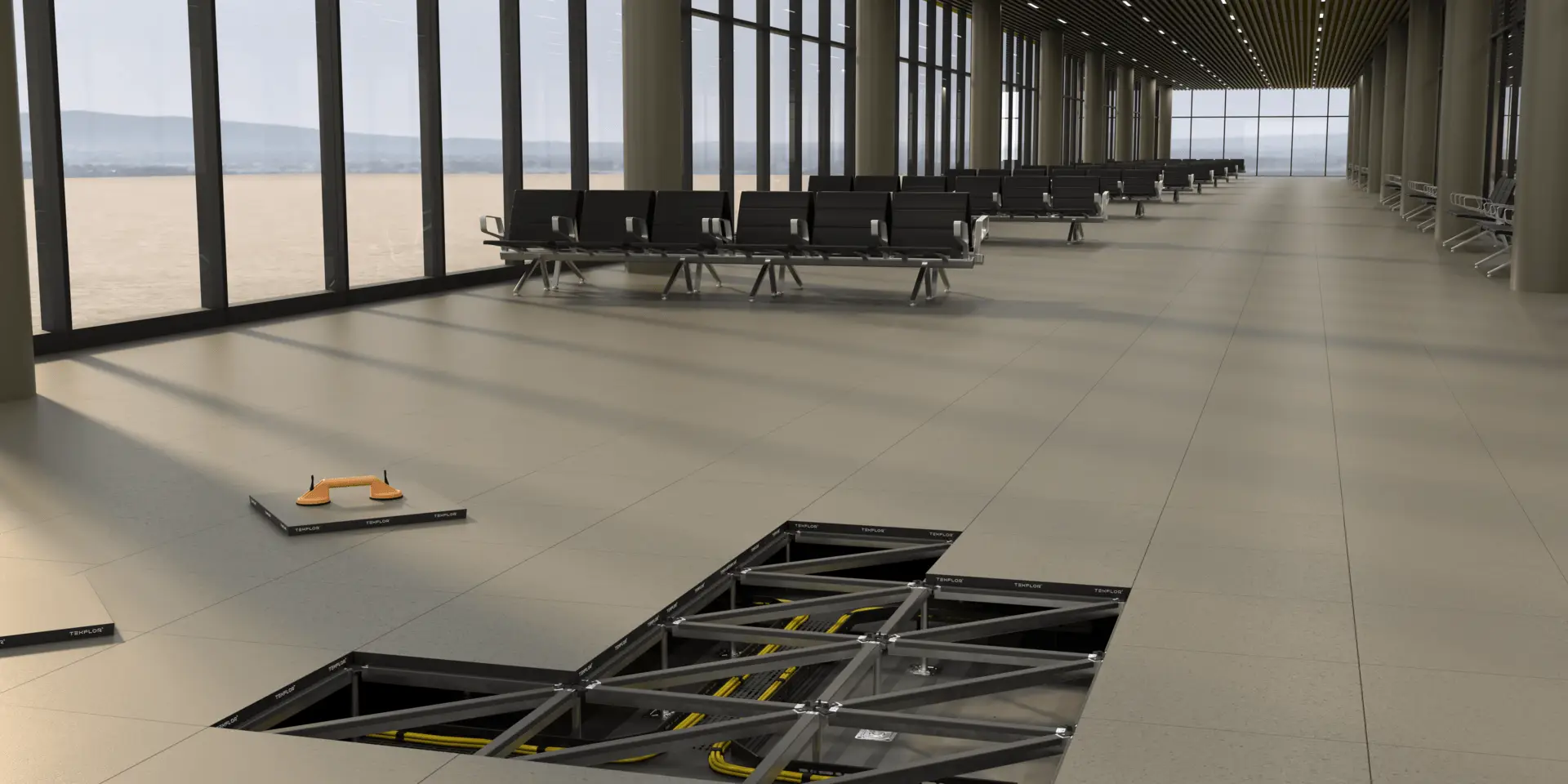 false flooring tiles
